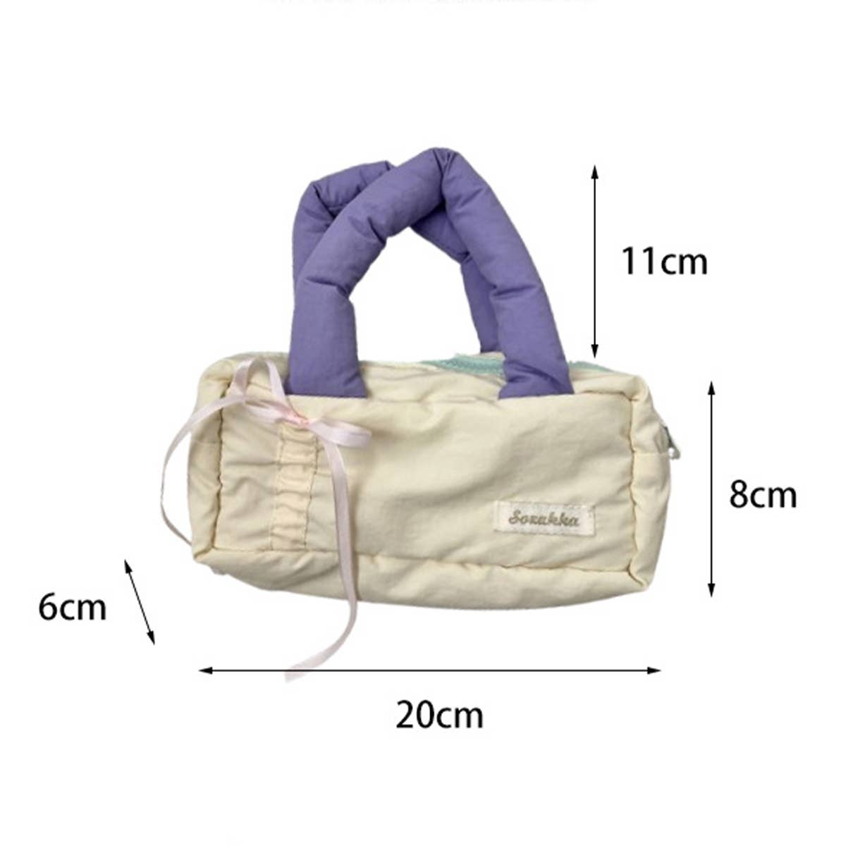 CWAB5809_SMALL FRESH SOFT LARGE CAPACITY HANDBAG