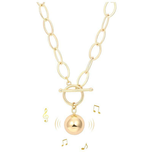 Gold Medal Moon and Star Pendant necklace