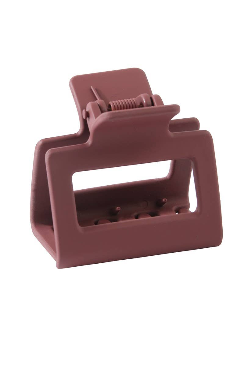 CWAHA0576_5CM square macaron shark clip small hair clip