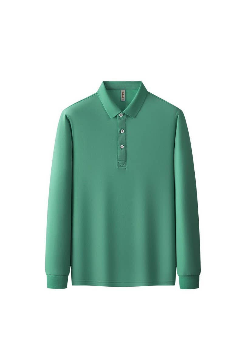 CWOSWL07263_LONG SLEEVE POLO SHIRT CUSTOM WORKWEAR