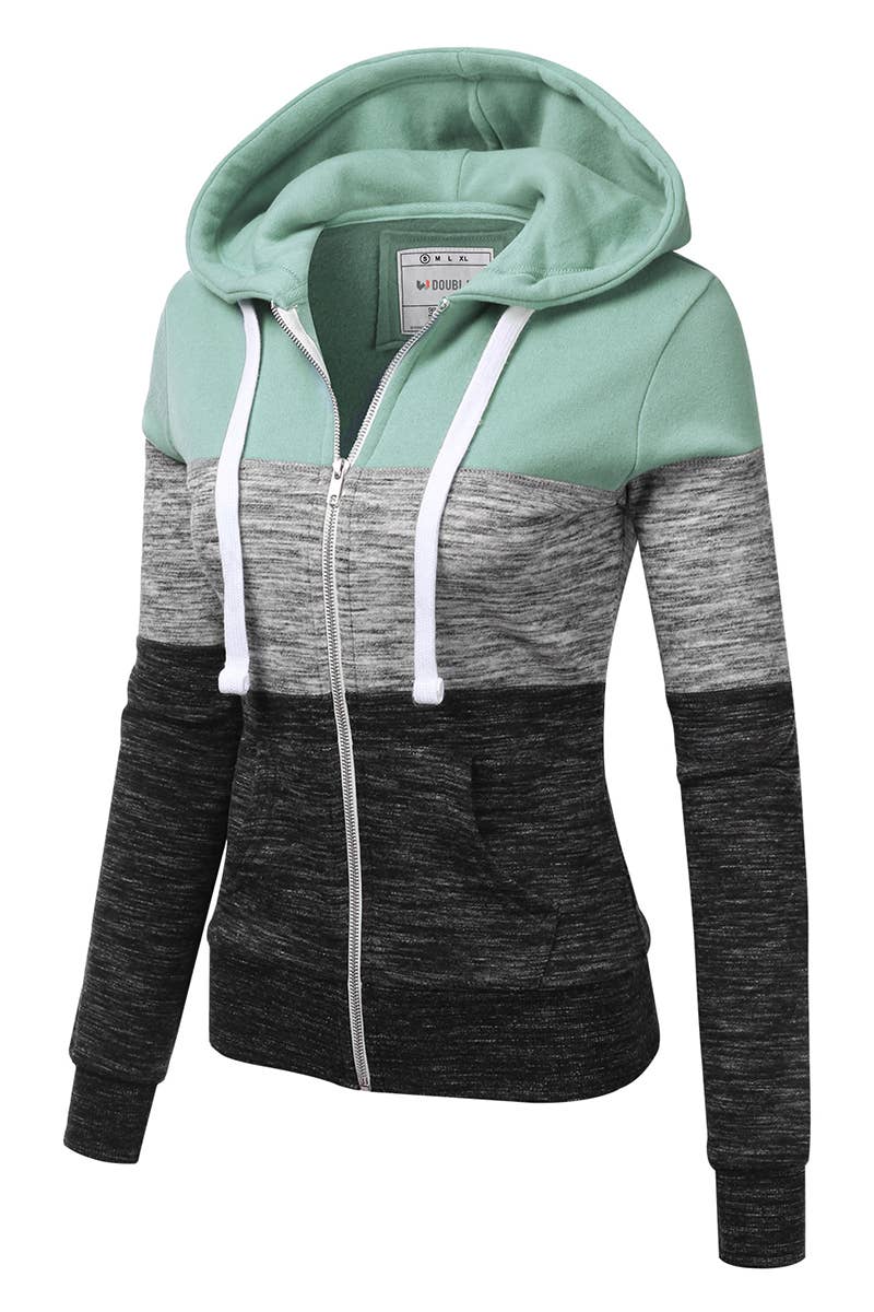 AWOHOL194_Lightweight Thin Zip-Up Hoodie Jacket