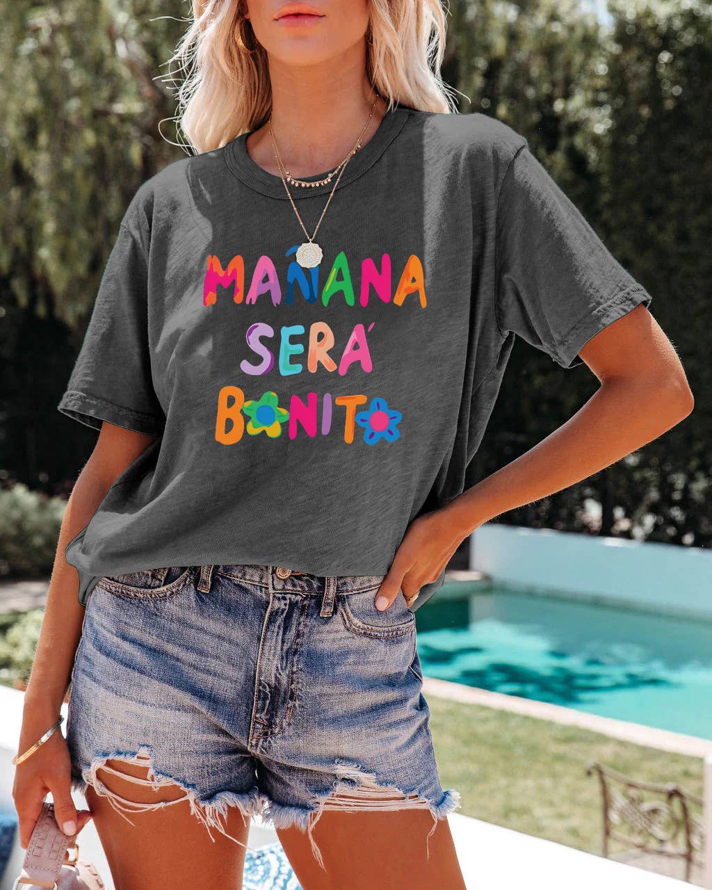 BREATHABLE PRINTED MOTHER'S DAY BLOUSE