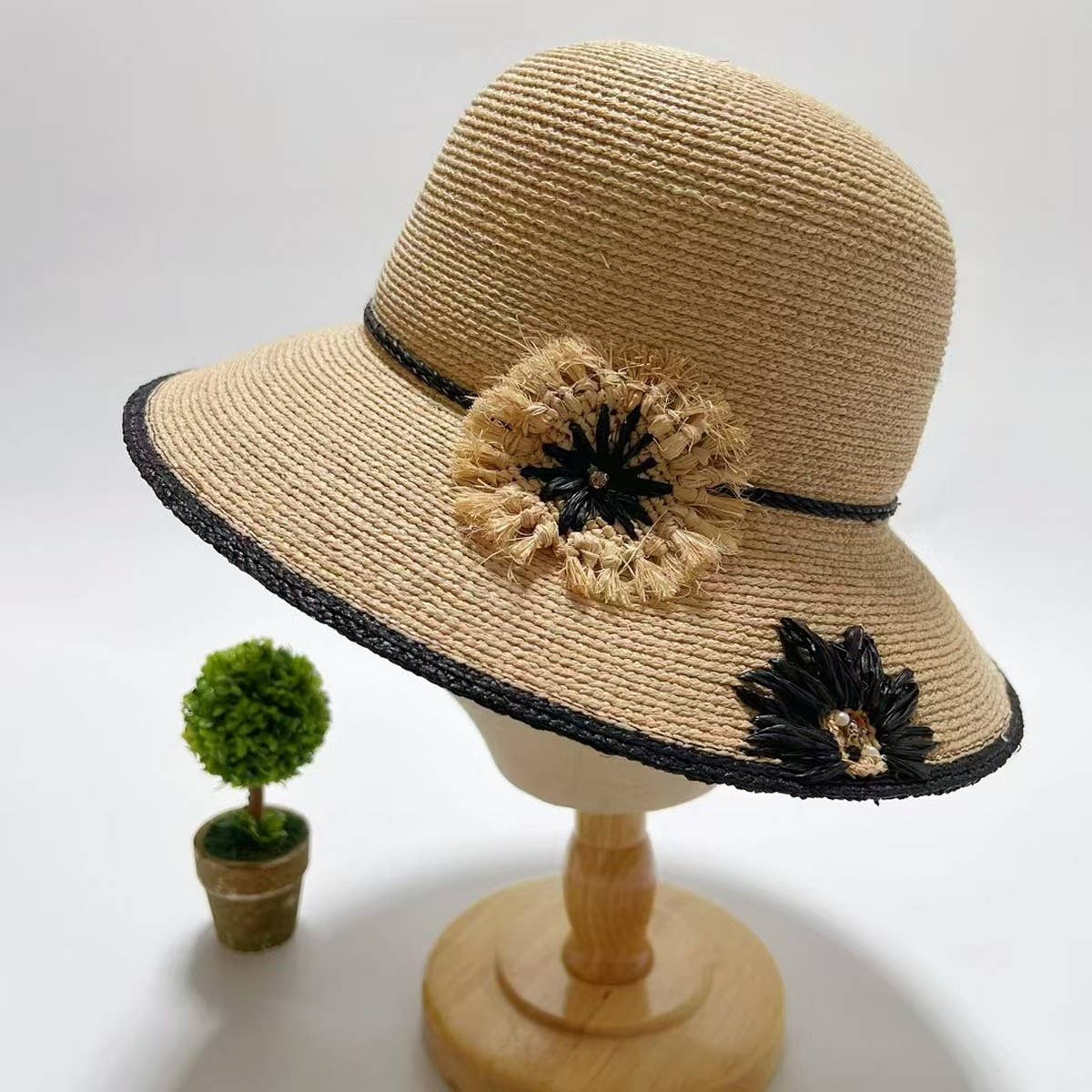 New summer classic sunflower sun hat_CWAH3578