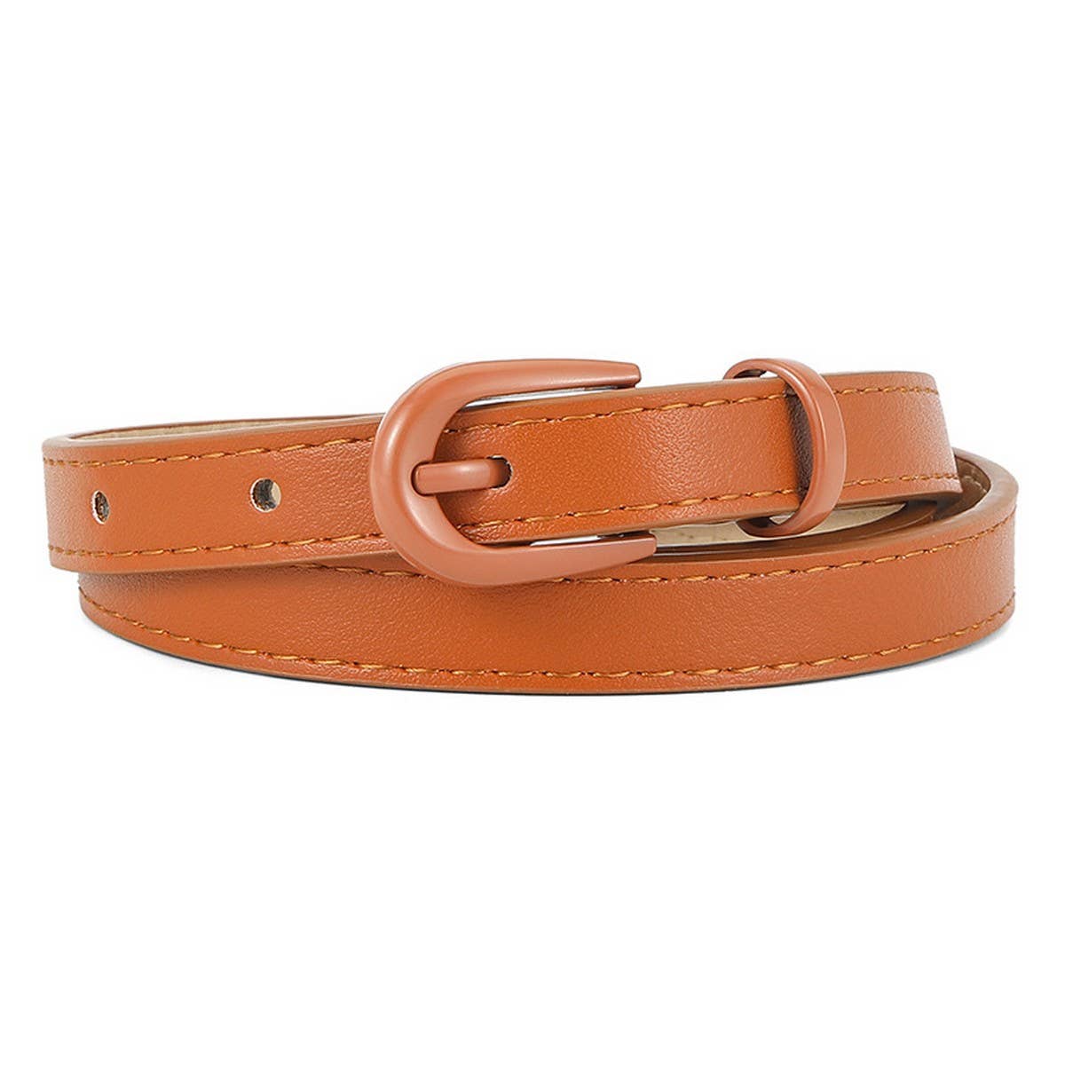 CWABE01254_FASHION LEATHER BELT FOR WOMEN CASUAL JEANS DRESS