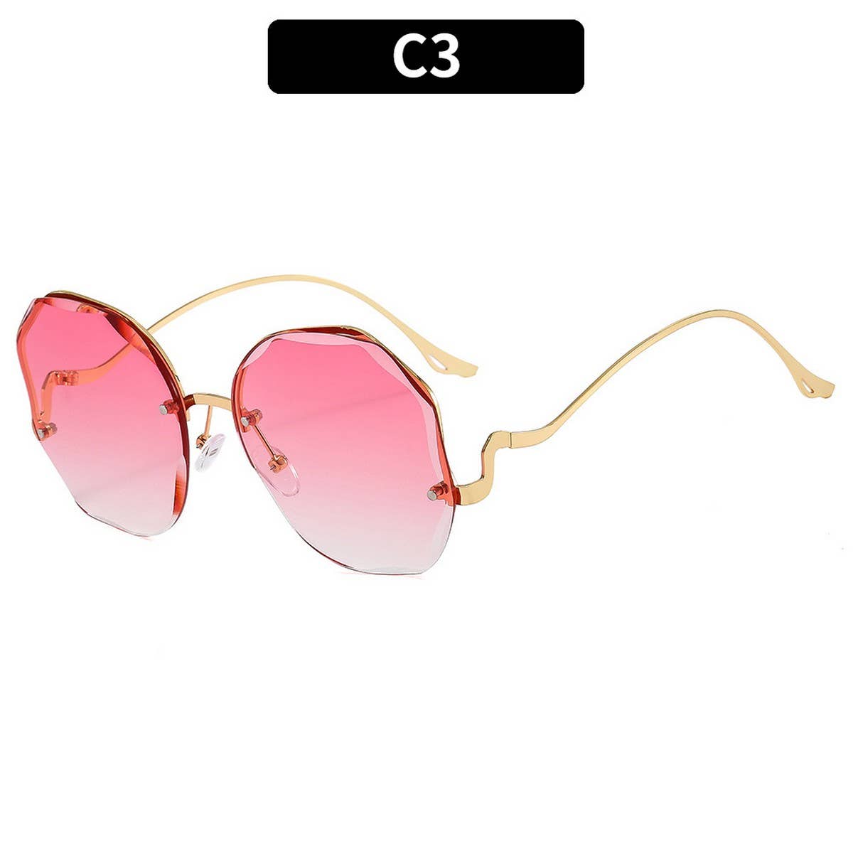 FASHIONABLE AND HIGH-END RIMLESS SUNGLASSES_CWASG0383