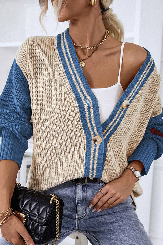 CWOSWL1725_Button Down Long Sleeve Casual Cardigan Sweater