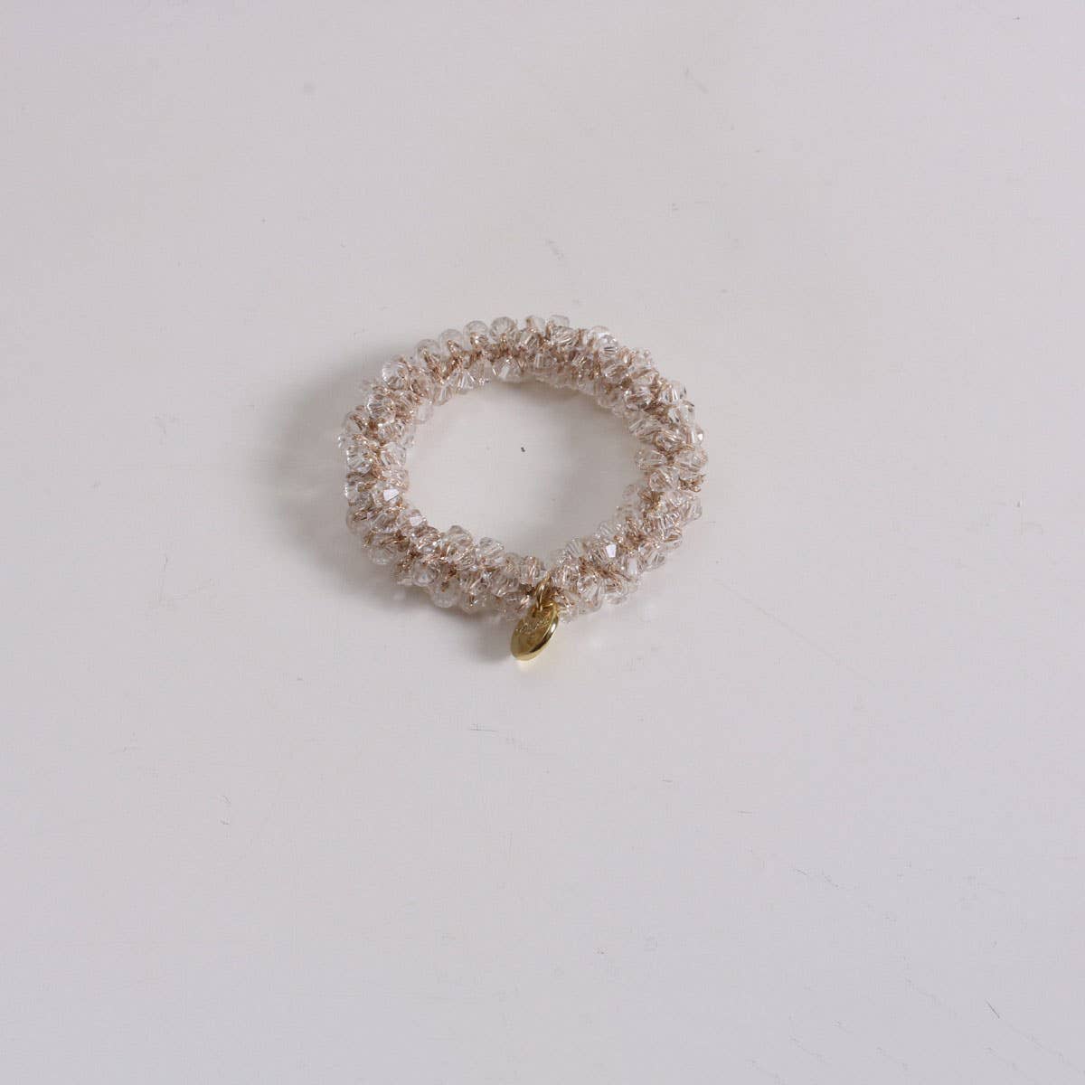 Cute Pearl Crystal Hair Tie Elastic Handmade Band