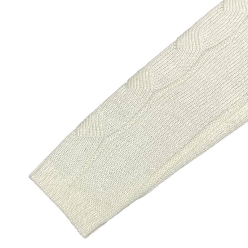 Crop top sweater hip-hugging skirt knitted set