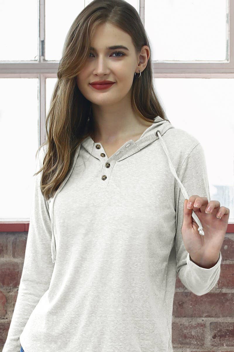 CWTTL1493-S_BUTTON DOWN HENLEY LIGHT WEIGHT HOODIE TOP