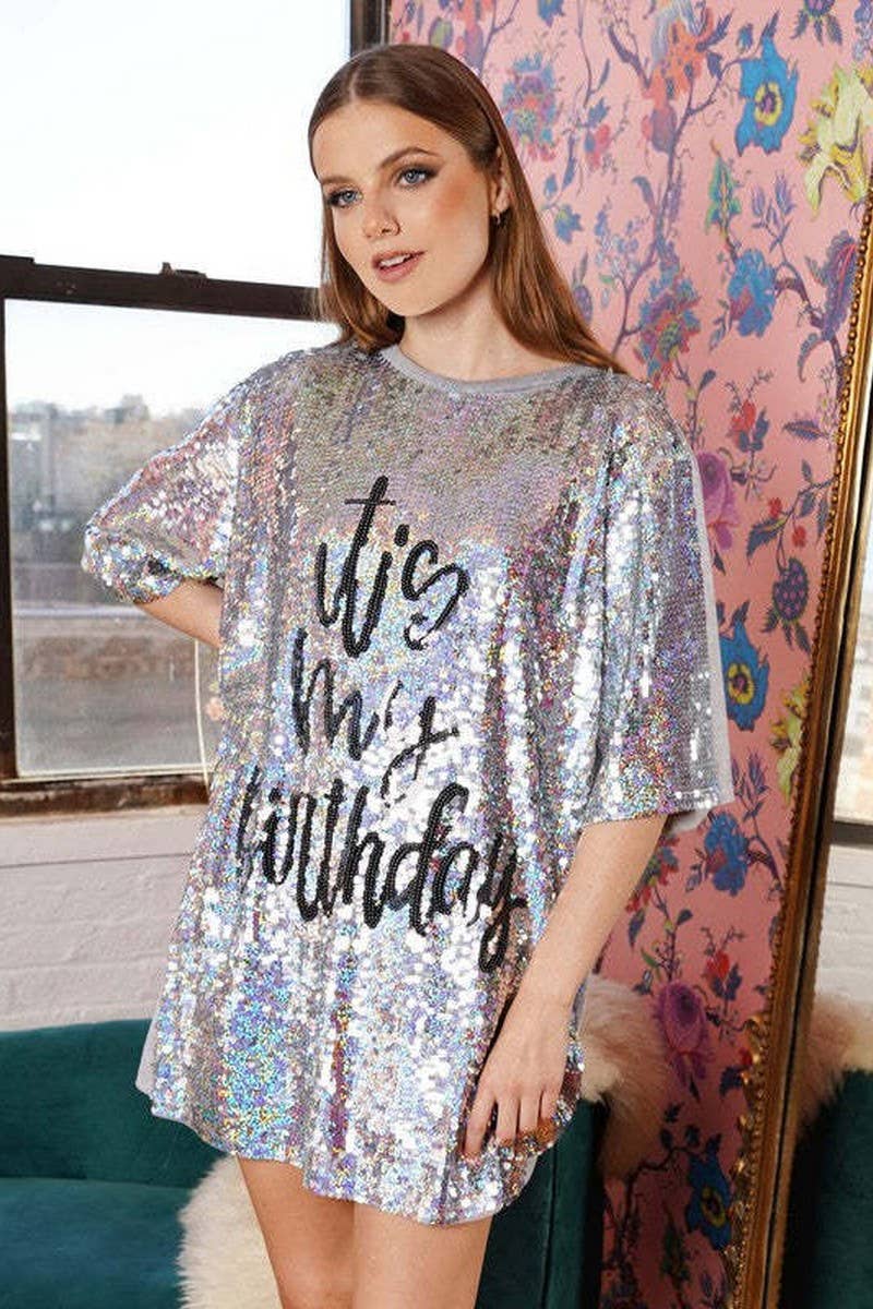 CWTTS1451_SEQUINED LETTER PRINT SHORT SLEEVE T-SHIRT