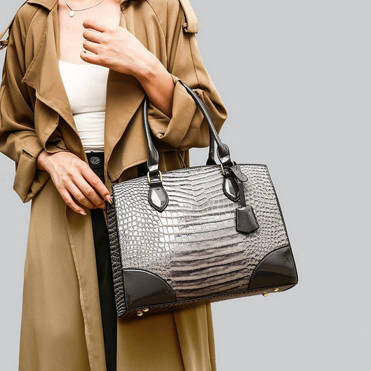 2024 NEW RETRO FASHION CROCODILE PATTERN HANDBAG_CWAB3343