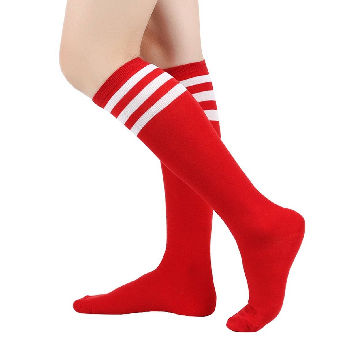 CWMM10064_WOMEN KNEE-HIGH SOCKS FOR SCHOOL &AMP  PERFORMANCE