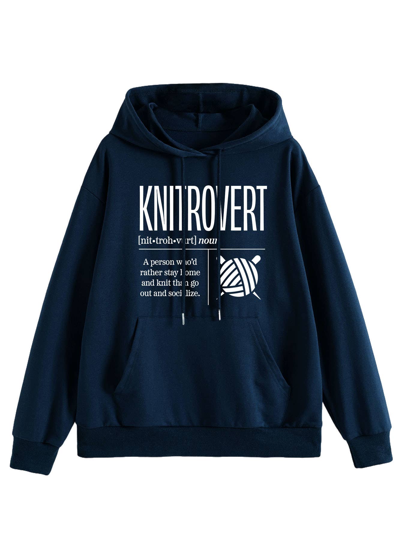 Comfort ladies KNITROVERT NIT hoodie