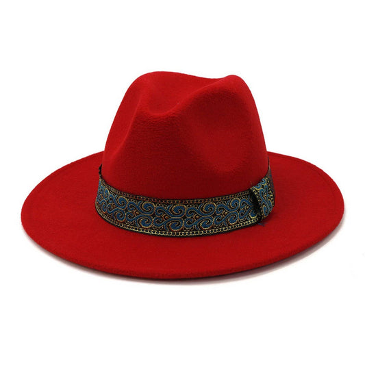 2024 NEW MEN'S AND WOMEN'S STRAIGHT BRIM JAZZ HAT_CWAH1776