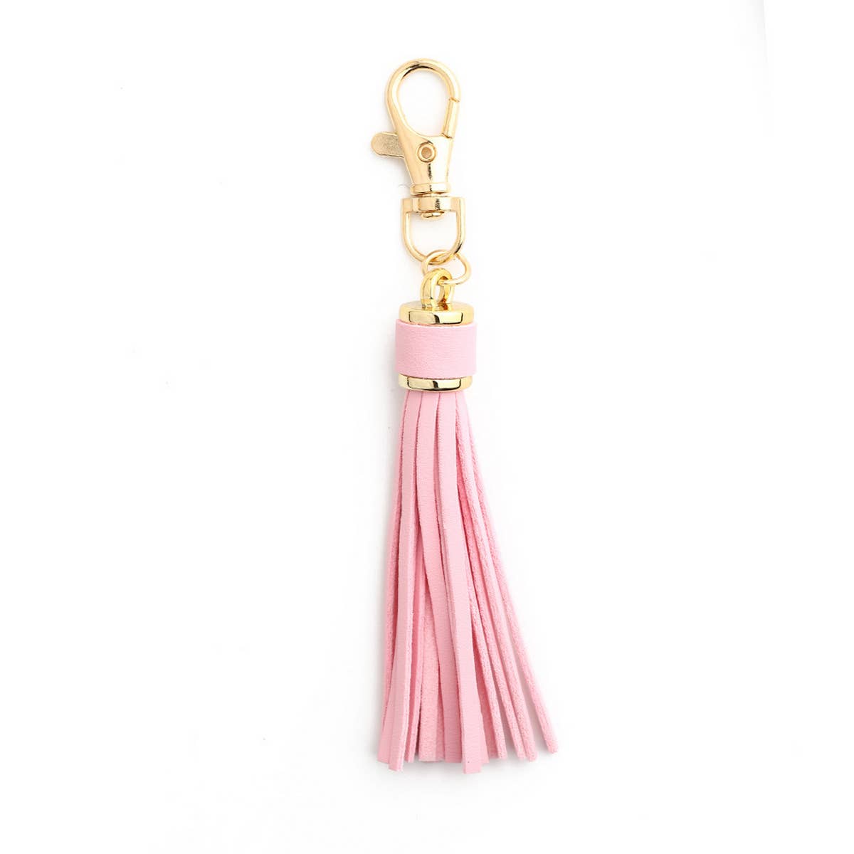 TASSEL LEATHER KEYCHAIN ACCESSORY