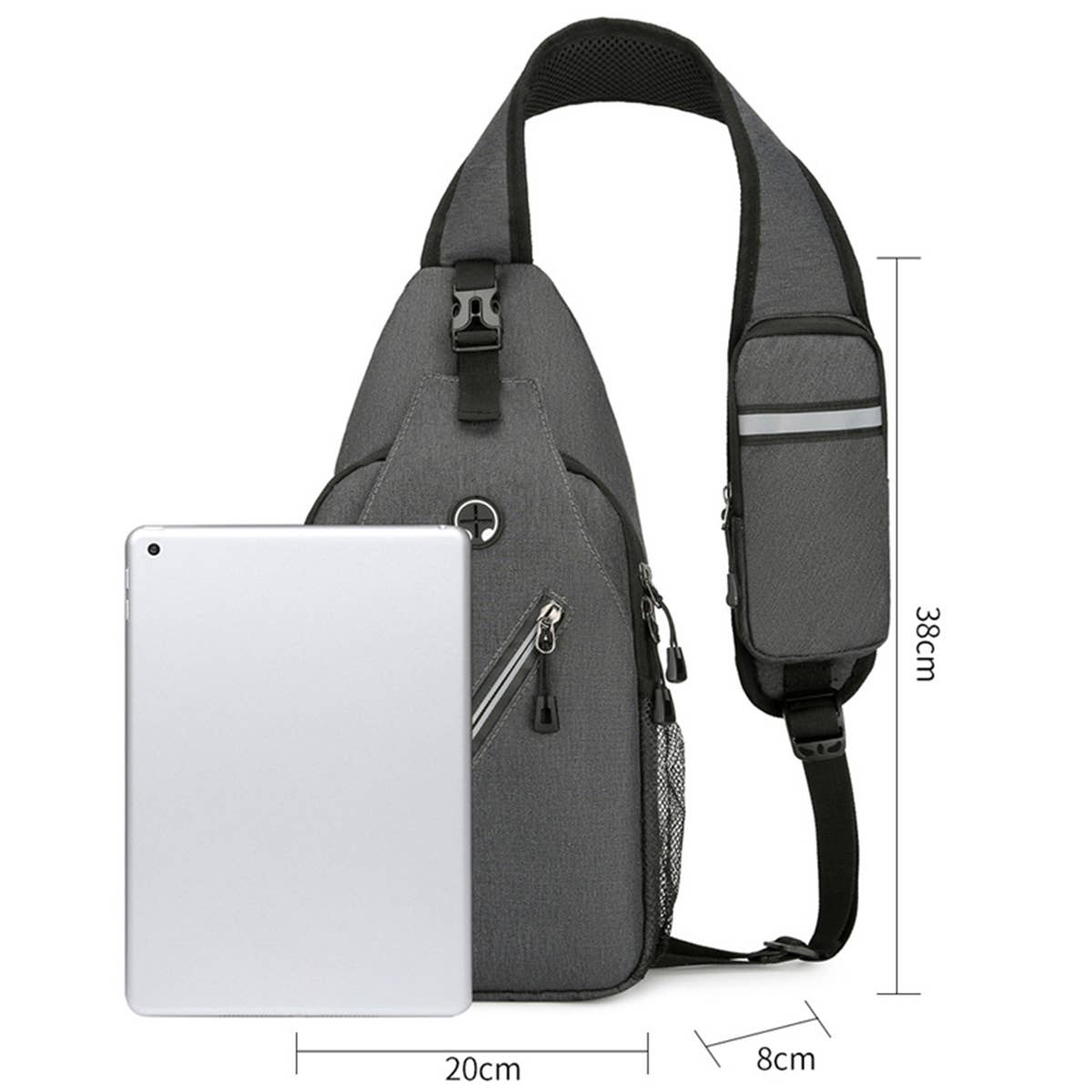 WATER-REPELLENT LARGE CAPACITY MESSENGER BAG_CWAB2715