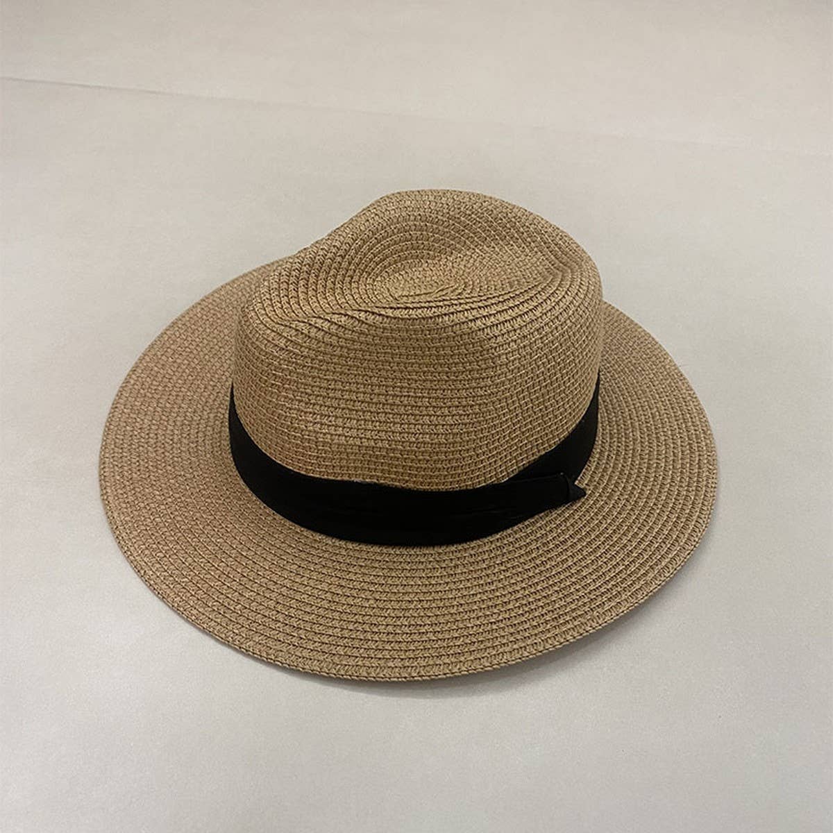 All-match simple beach vacation straw hat_CWAH3448