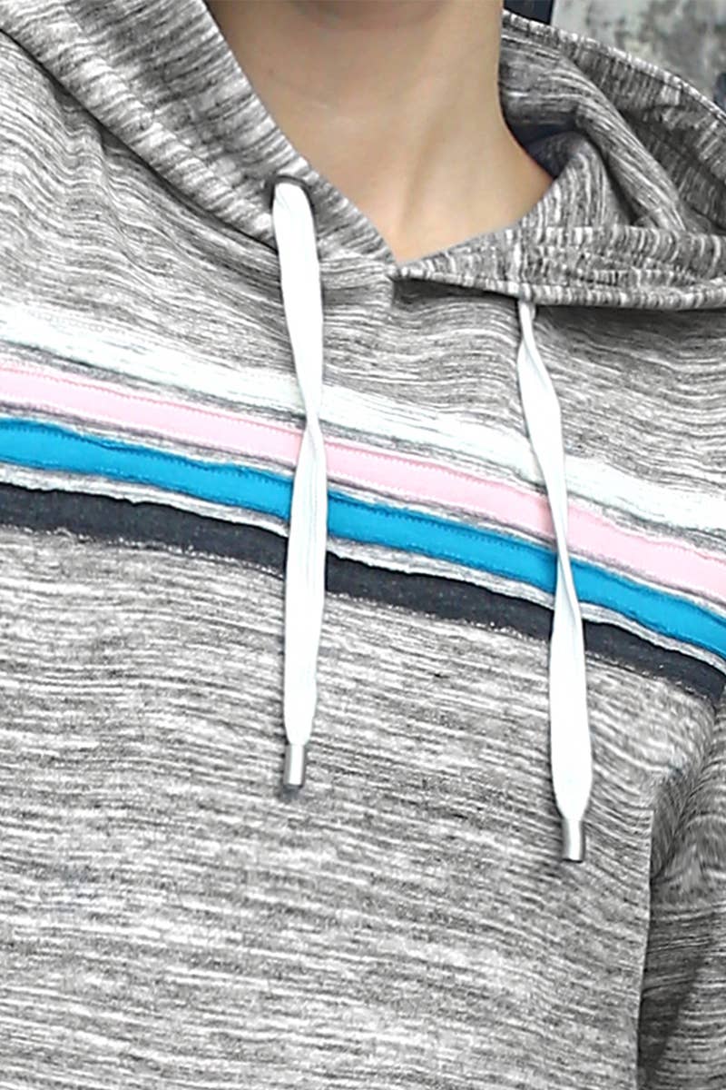 CWOHOL426_Lightweight Pullover Hoodie Cropped Sweatshirt