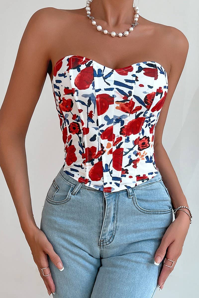 CWTTT0040_PRINTED BACKLESS DIAMOND-SHAPED HERRINGBONE VEST