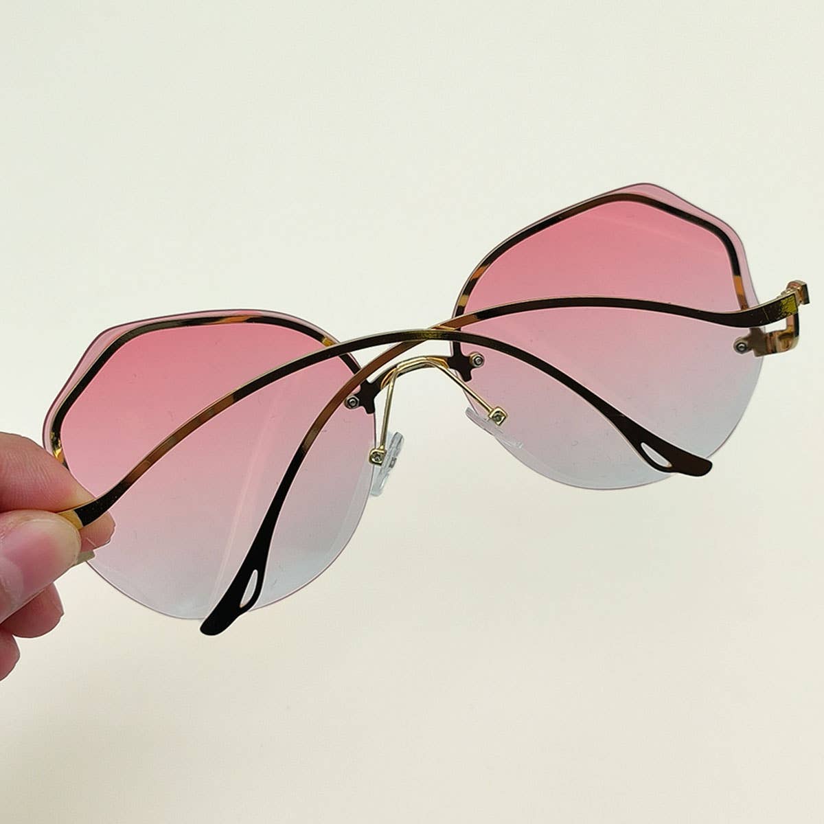 FASHIONABLE AND HIGH-END RIMLESS SUNGLASSES_CWASG0383