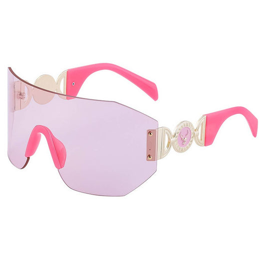 LARGE FRAME CYCLING WINDPROOF INTEGRATEDSUNGLASSES