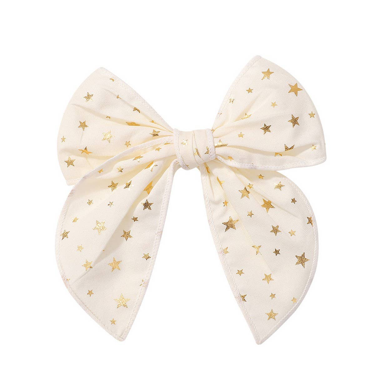 Vintage Plaid Bow Tail Hair Clip for Kids