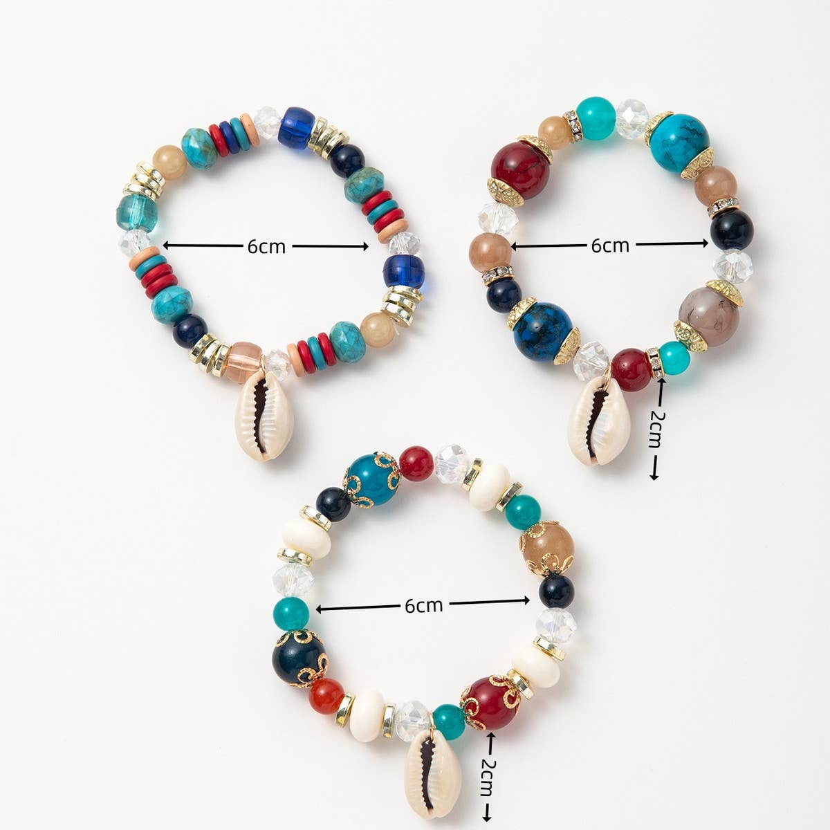 DIAMOND LAYERED BOHEMIAN BRACELET