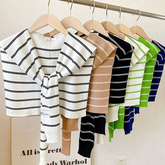 CWASC03116_KNIT MERMAID SHAWL CAPE SUN PROTECTION SCARF