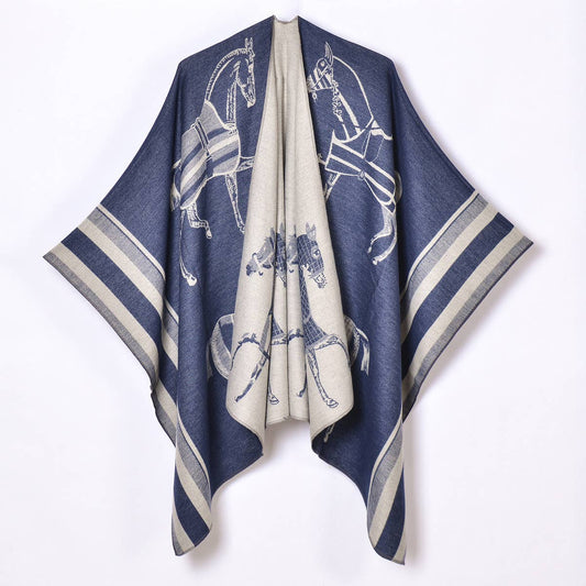 WOMEN SIMPLE CARDIGAN SHAWL