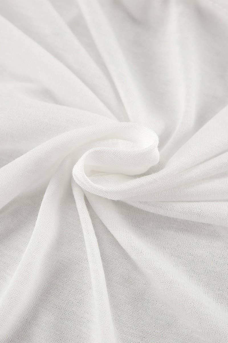 CWSPJ0405_KNITTED ROUND NECK PAJAMAS TWO-PIECE SET