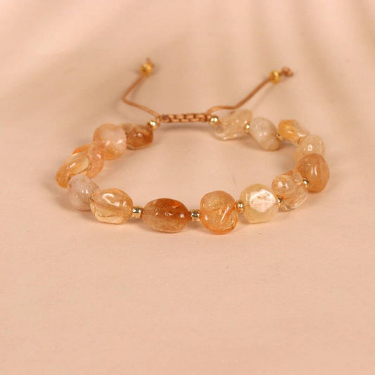 SHAPED CRYSTAL YOGA FRIENDSHIP BRAIDED BRACELET