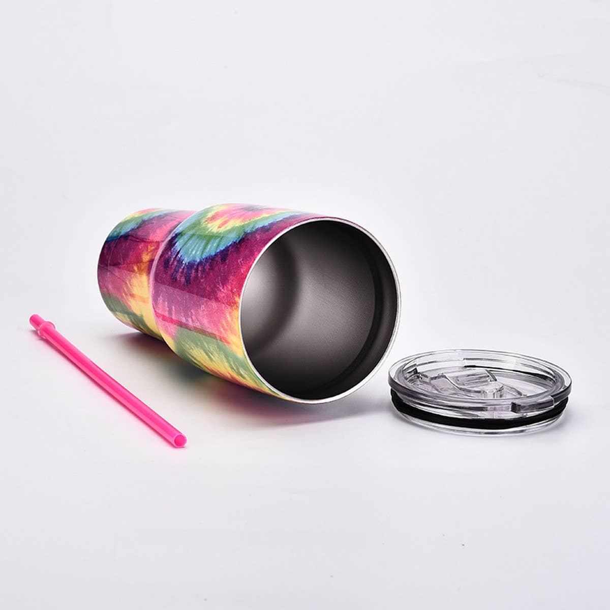 NEW TIE-DYE LARGE-CAPACITY THERMAL WATER CUP_CWMM0989