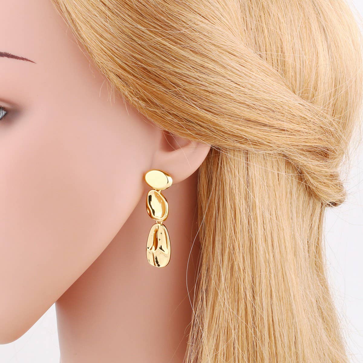 SIMPLE AND STYLISH IRREGULAR PENDANT EARRINGS