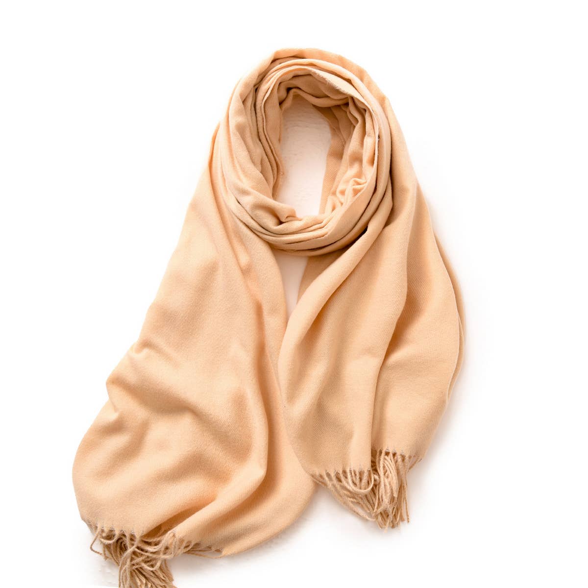 Winter Scarf Shawl - Soft Warm Fringe Design