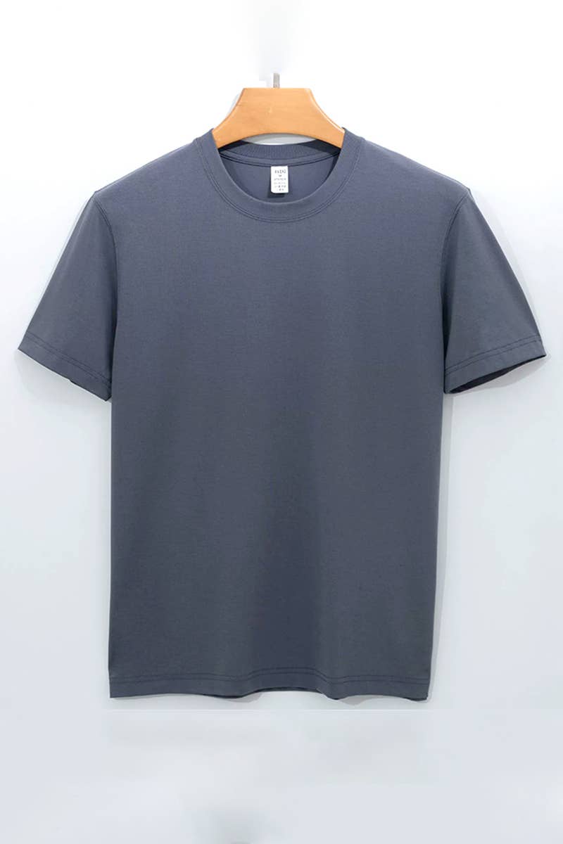 CWTBLS1786_MEN'S FASHION ROUND NECK SHORT SLEEVE T-SHIRT