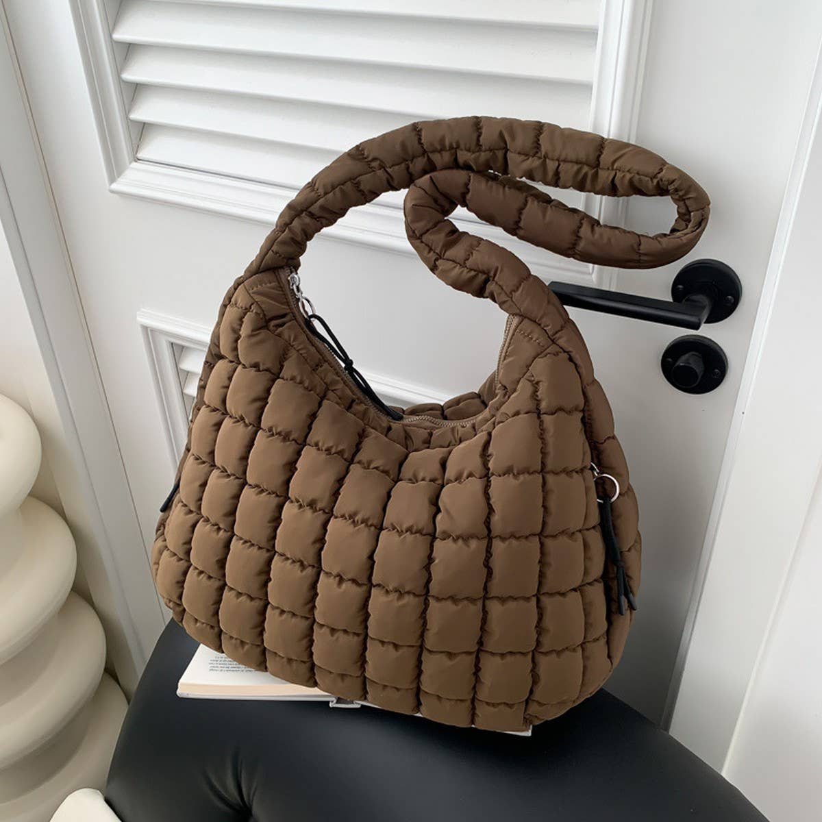 Cloud Puff Tote Bag Large Shoulder Bag_CUAB00503