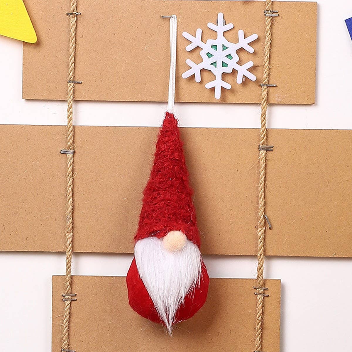 CHRISTMAS DECORATIONS FACELESS OLDMAN DOLL PENDANT
