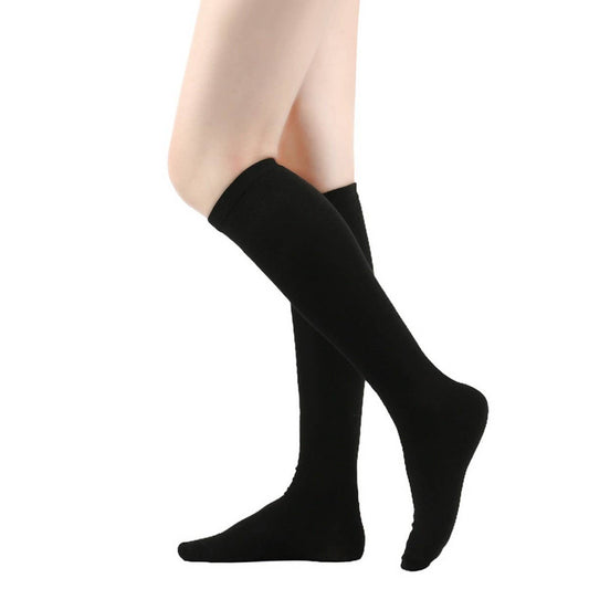 CWMS02670_STRIPED KNEE HIGH SOCKS WOMEN GIRL STYLE