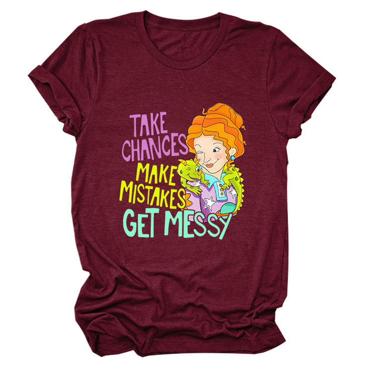 Positive Message Tee ?œTake Chances??Print_CWTTS1484