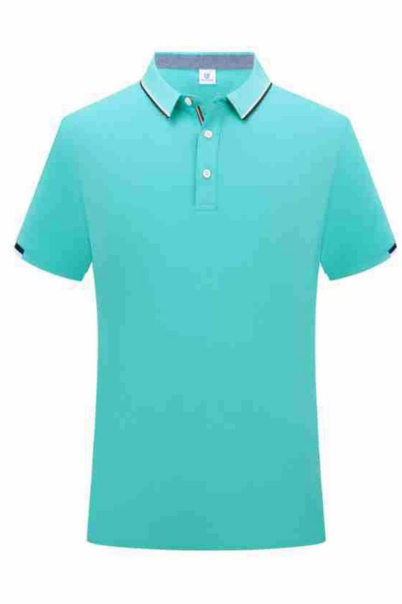 CWTBLS02441_COTTON EMBROIDERED CASUAL SHORT SLEEVE POLO