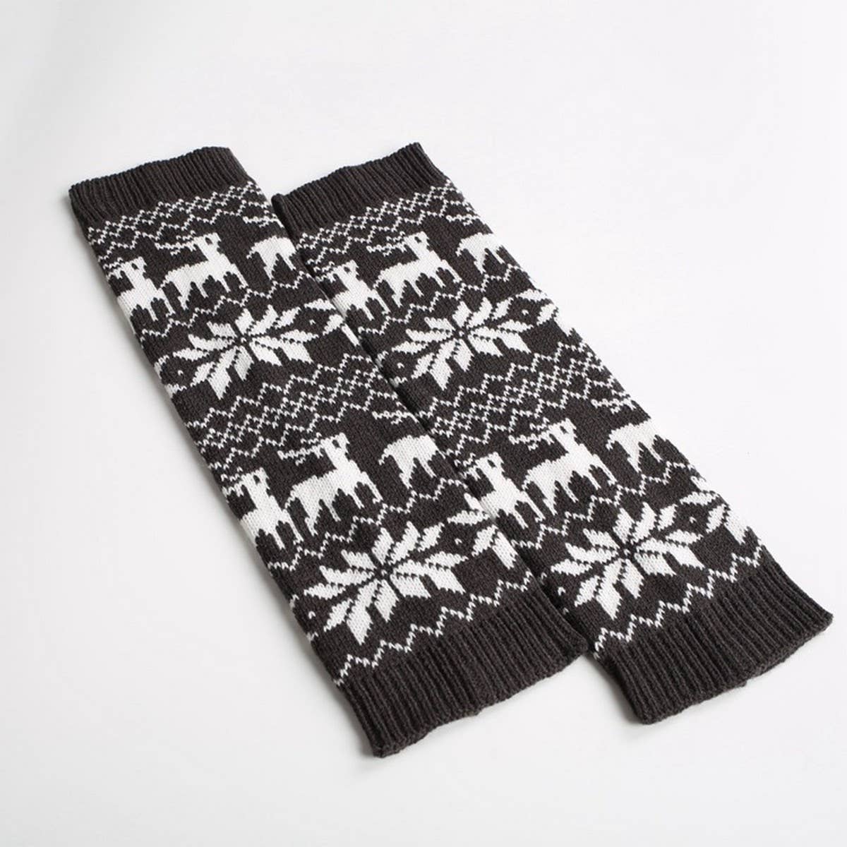 CHRISTMAS WINTER WARM LEGGINGS ELK PILE SOCKS
