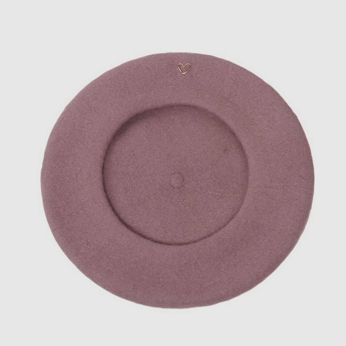 SIMPLE FRENCH HEART BERET FOR WINTER_CWAH1927