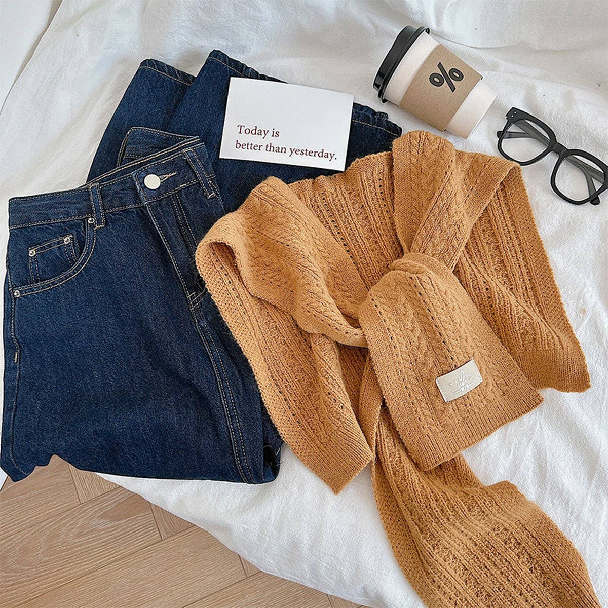 CWMM10402_SOLID KNIT SHAWL CAPE SCARF FOR WOMEN