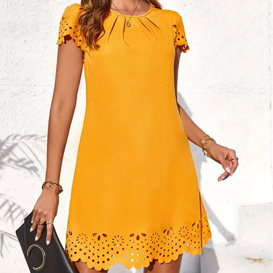 Floral short dress