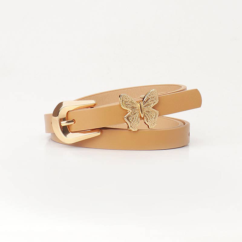 Butterfly-decorated versatile dress belt