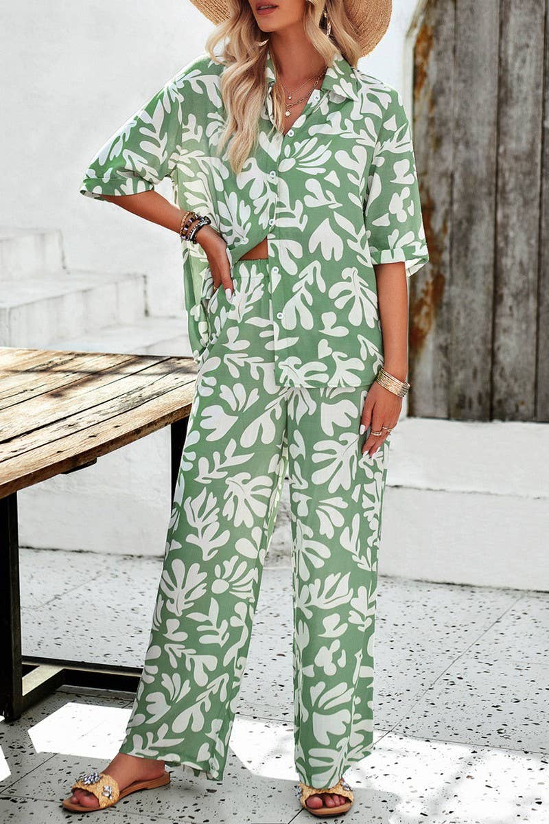 CWSS1073_SPRING AND SUMMER CASUAL COMFORT PRINTED SET