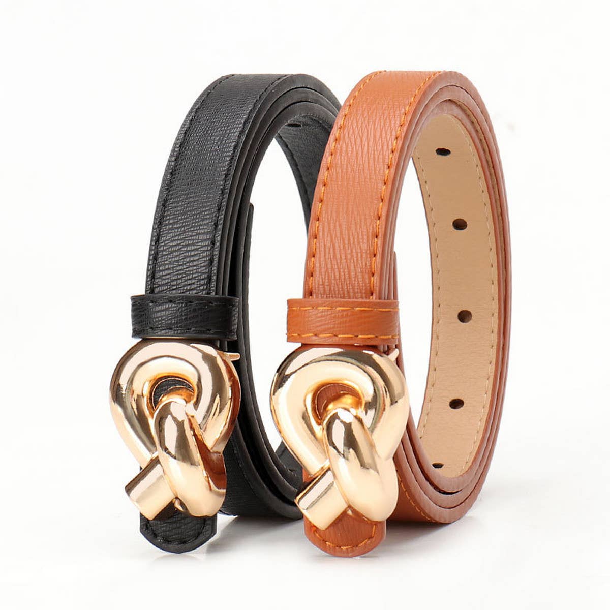 CWABE0935_FASHION SNAP KNOTTED BELT