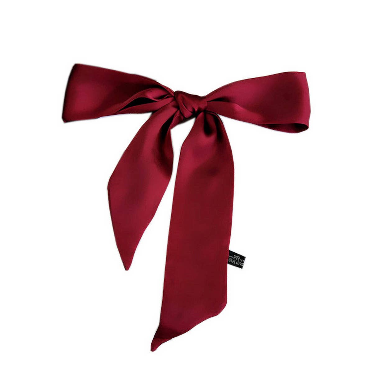 CWASC2382_VERSATILE SMALL WRIST STRAP SOLID COLOR SCARF