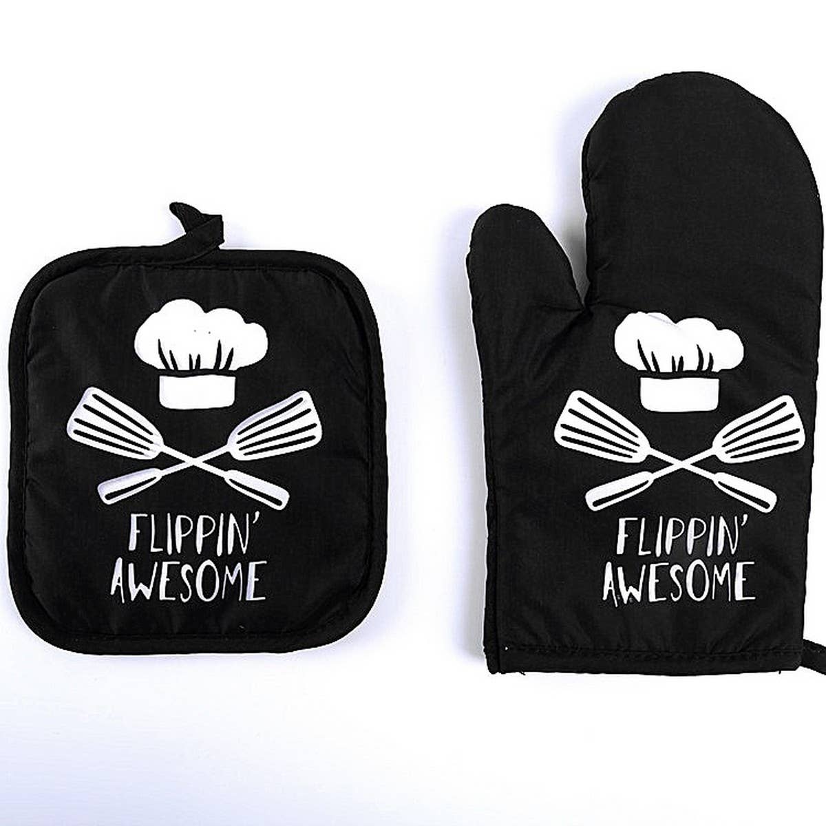 THICKENED HEAT-RESISTANT KITCHEN GLOVES