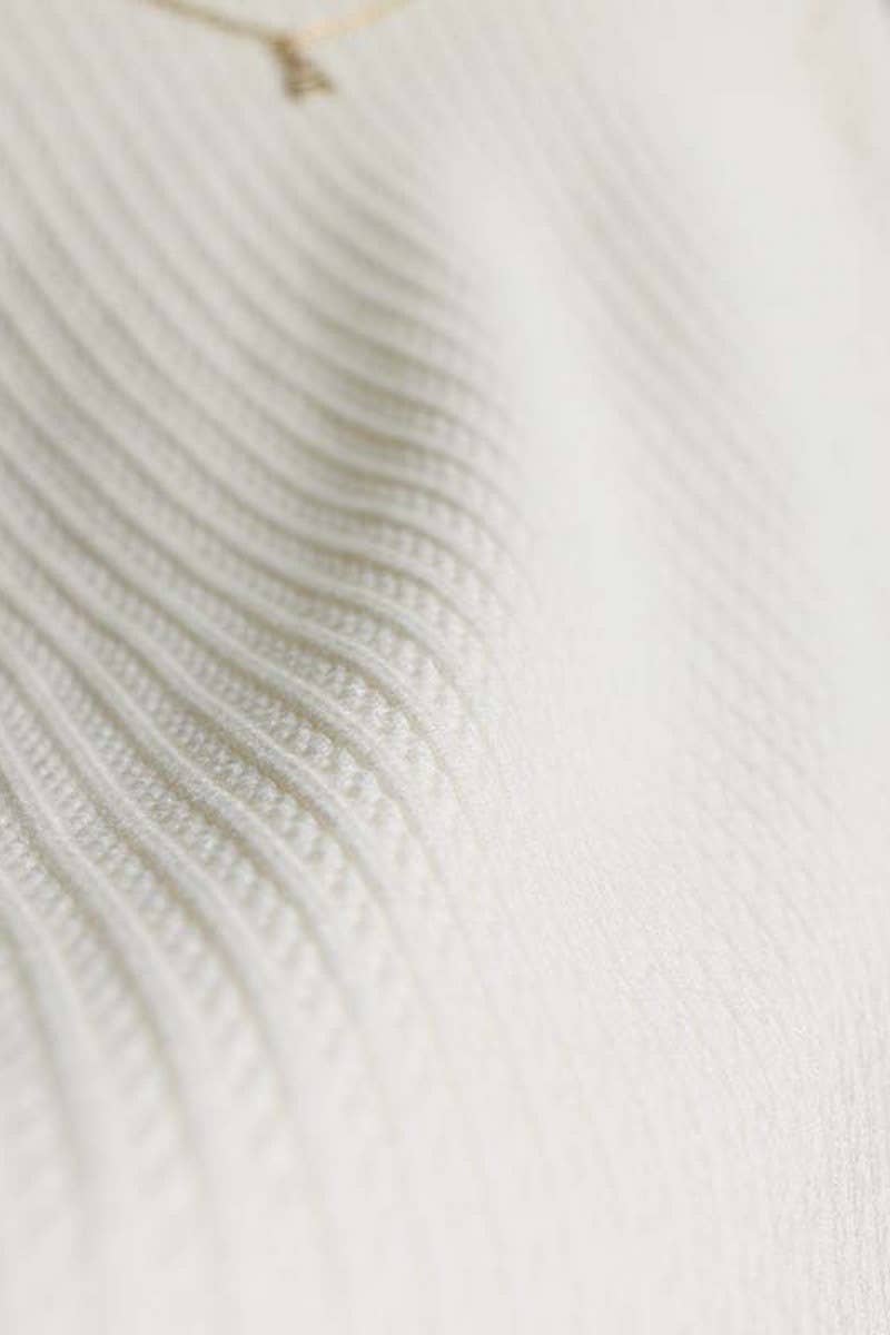 CWTBLL2700_SOLID COLOR HALF TURTLENECK KNITTED BOTTOMING TOP